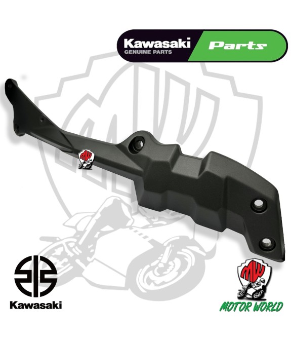 SUPPORTO MOTORE SINISTRO BASSO NERO ORIGINALE OEM KAWASAKI Z 1000 2007 2008 2009
