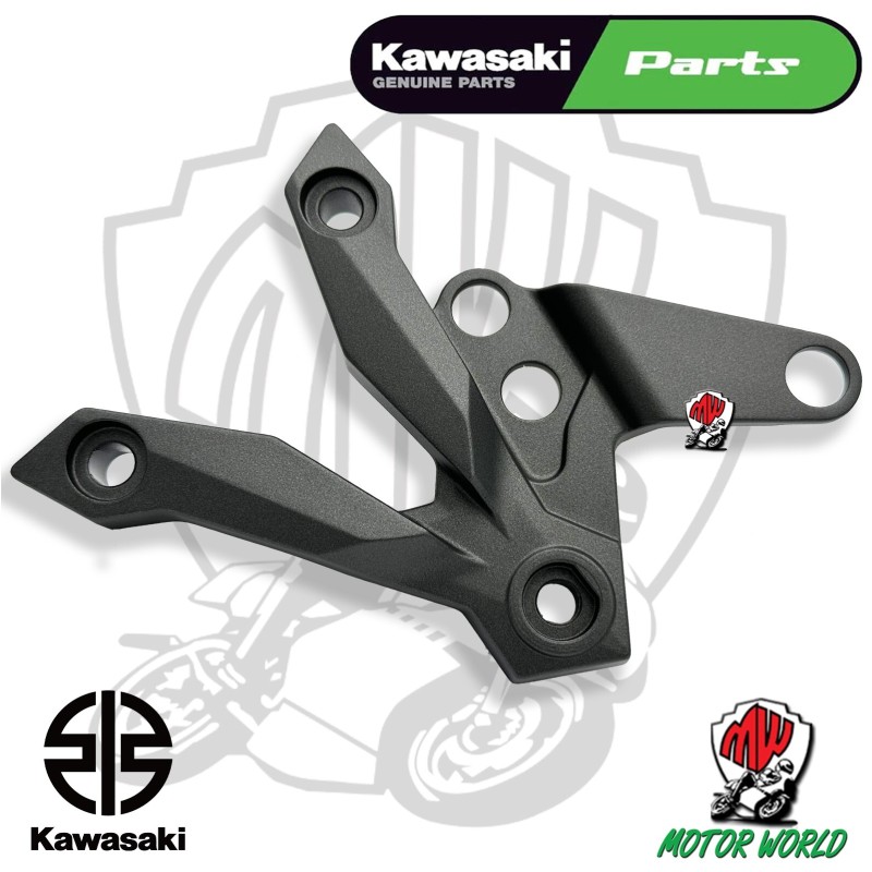 SUPPORTO PEDANA ANTERIORE SINISTRA ORIGINALE OEM KAWASAKI Z 1000 2007 2008 2009