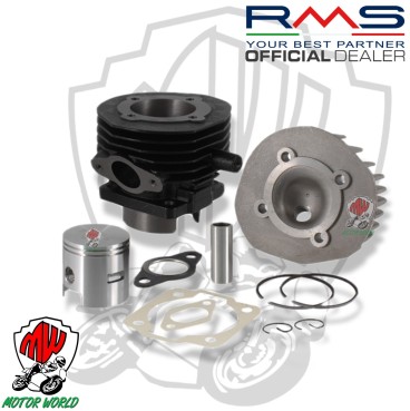 GRUPPO TERMICO COMPLETO RMS ø50 90cc PIAGGIO APE FL2 50 1989 1990 1991 1992 1993
