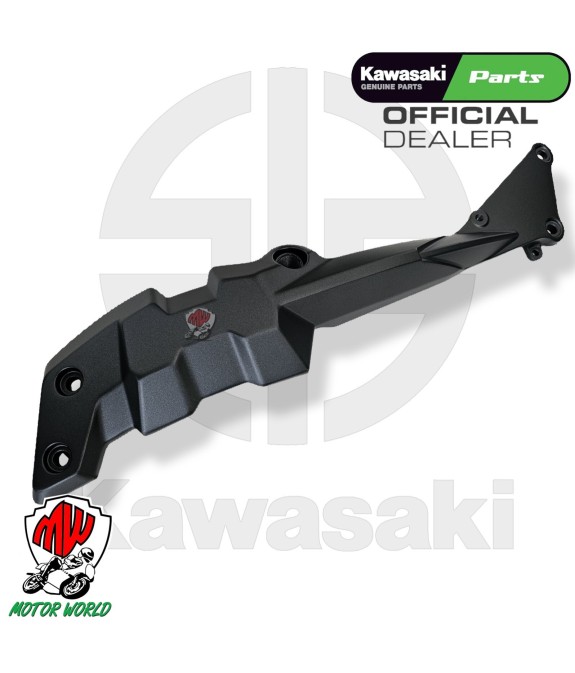 SUPPORTO MOTORE DESTRO BASSO NERO ORIGINALE OEM KAWASAKI Z 1000 2007 2008 2009