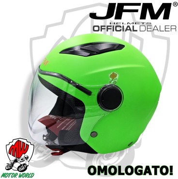 CASCO HELMET JET BIMBO DEMI-JET PER MOTO E SCOOTER