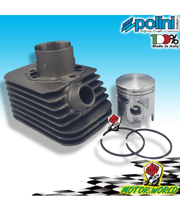 KIT GRUPPO TERMICO POLINI Ø 43 SPINOTTO 10 SENZA TESTA PIAGGIO BOXER / BRAVO