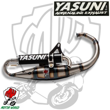 MARMITTA YASUNI R CARBONIO Mbk BOOSTER OMOLOGATA MINARELLI VERTICALE