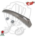 CRESTA CROMATA PARAFANGO IN ALLUMINIO LUCIDO VESPA 50 SPECIAL COMPLETA DI FERMI