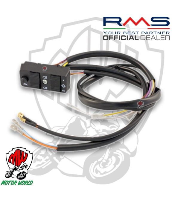INTERRUTTORE COMMUTATORE DEVIO-LUCI PIAGGIO VESPA PX / PE 125 150 200 1 SERIE
