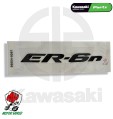 ADESIVO EMBLEMA CARENA SINISTRA ORIGINALE KAWASAKI ER-6N 650 2009 2010 2011