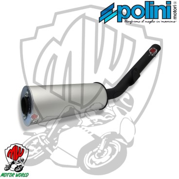 SILENZIATORE MARMITTA POLINI PIAGGIO VESPA PK 50 - 50 XL - 50 HP  / 125