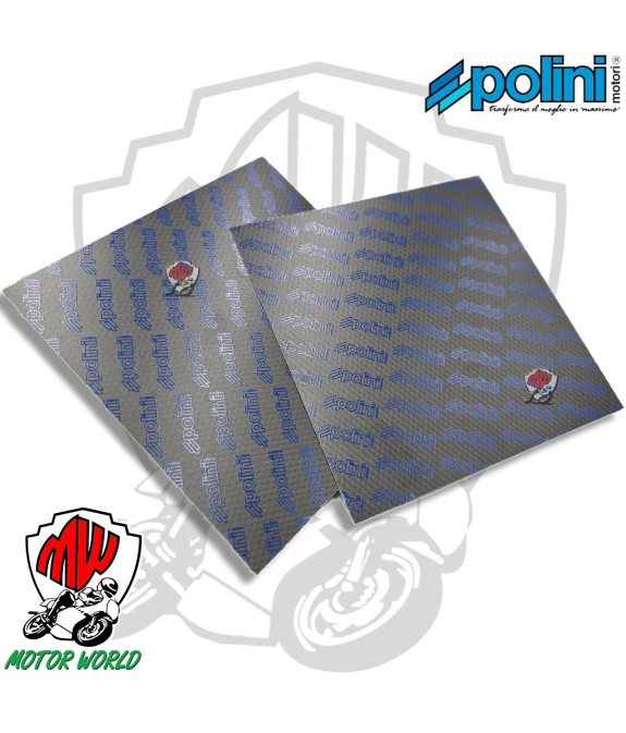 Set Lastre Lamelle In Fibra Di Carbonio Polini 0,30