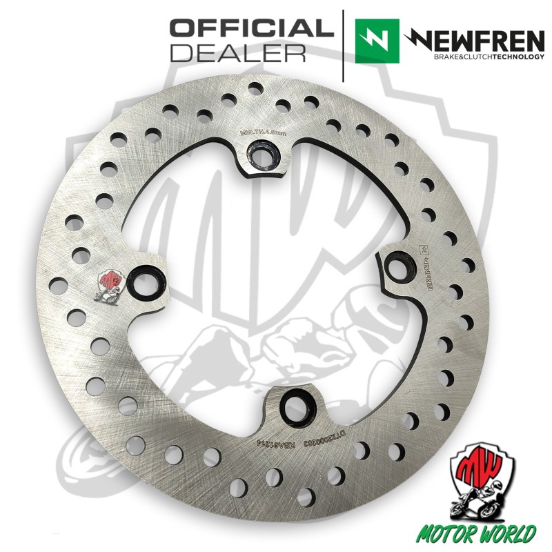DISCO FRENO NEWFREN IN ACCIAIO POSTERIORE PER HONDA HORNET 600