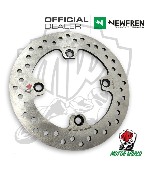 DISCO FRENO NEWFREN IN ACCIAIO POSTERIORE PER HONDA HORNET 600