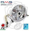 FARO FANALE ANTERIORE IN PLASTICA ORIGINALE ALOGENO VESPA 125 150 200 PX A DISCO