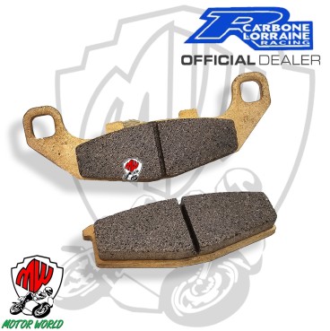 COPPIA PASTIGLIE FRENO CARBONE LORRAINE KAWASAKI GPZ 500 S 1994 - 2003
