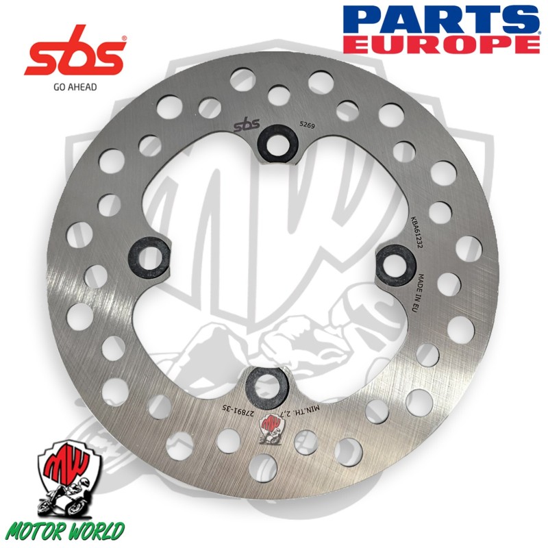 DISCO FRENO IN ACCIAIO SBS PER KX 85
