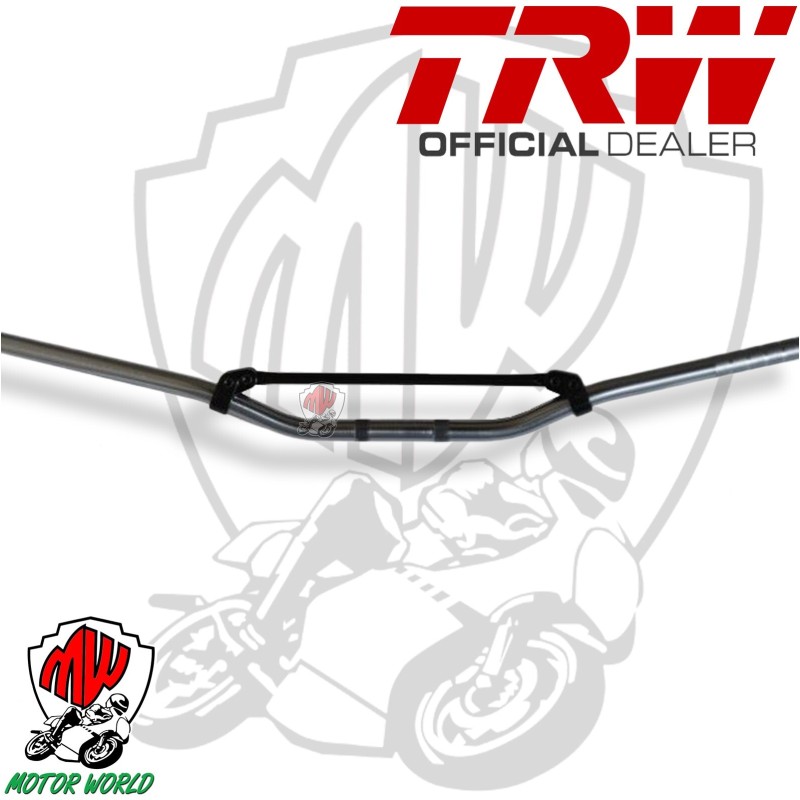 MANUBRIO TRW 22 mm PIEGA BASSA CON TRAVERSINO IN ALLUMINIO CROSS ENDURO
