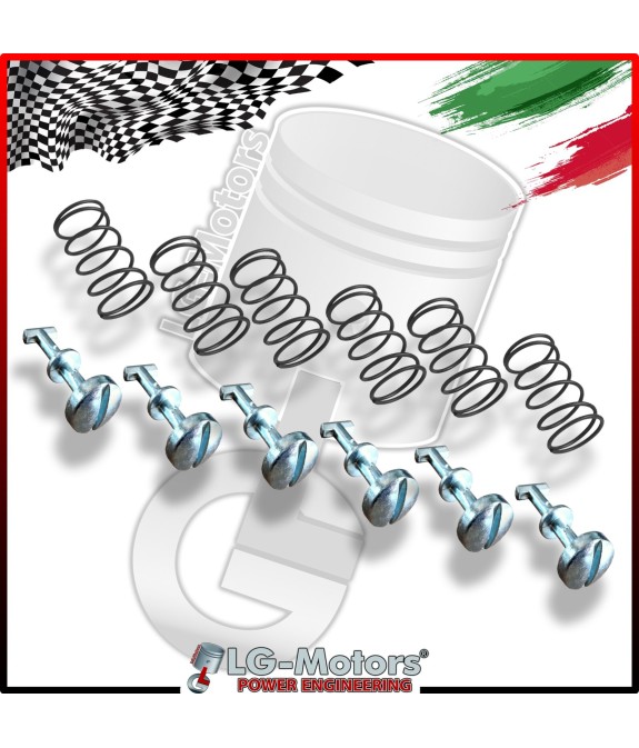 KIT 6 MOLLE + RITEGNI FIANCATINE PIAGGIO CIAO 50 1986 1987 1988