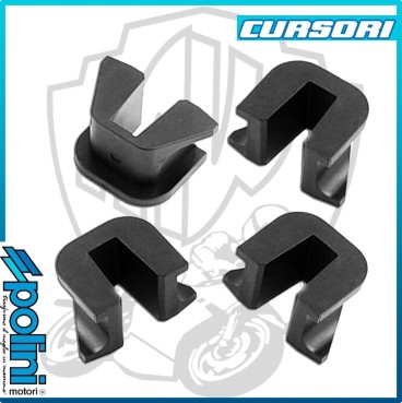 KIT 4 CURSORI X PIATTELLO VARIATORE ORIGINALE YAMAHA TMAX 500 2007 2008 2009 XP