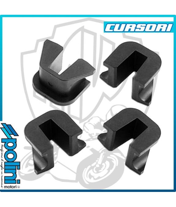 KIT 4 CURSORI X PIATTELLO VARIATORE ORIGINALE YAMAHA TMAX 500 2007 2008 2009 XP