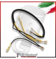 CAVETTO SPIA LUCI PER VESPA PX 125 150 200 CON FRECCE ANNO 1979/83