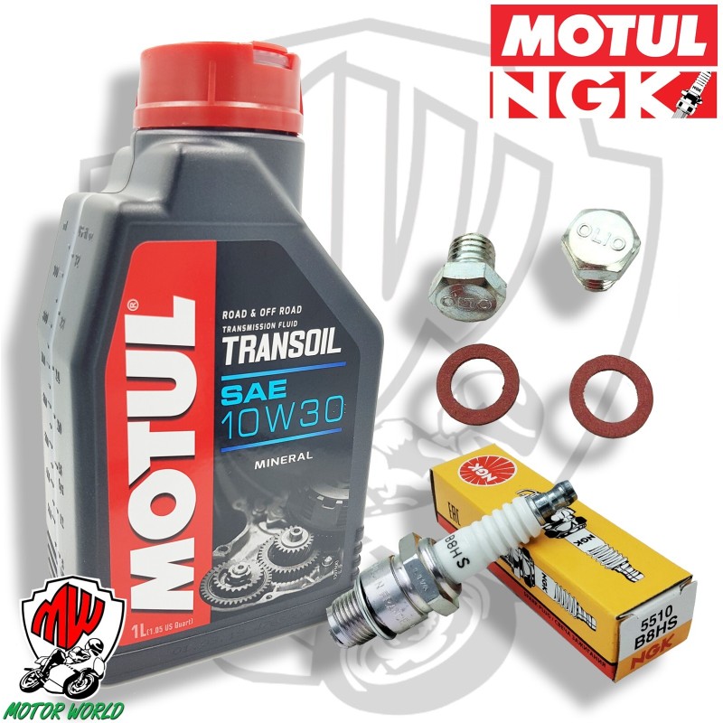 KIT OLIO MOTORE TRASMISSIONE FRIZIONE PIAGGIO VESPA 50 L N R OLIO MOTUL
