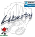 TARGHETTA LATERALE SCRITTA CARENA POSTERIORE LIBERTY 50 125 150 IGET 3V PIAGGIO