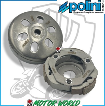 KIT CAMPANA + FRIZIONE D.125 POLINI SH @ DYLAN PEOPLE CIAK AGILITY GY6 125 150