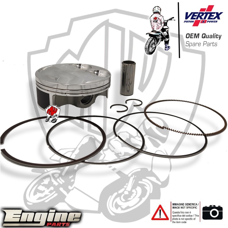 Pistone Completo Vertex YAMAHA YZ 450 F  Compr 12,5:1 2003-09 mm 94,94