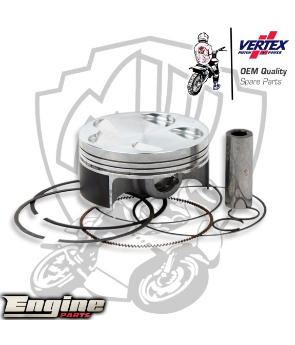 Pistone Completo Vertex HONDA CRF 250 X  Compr 12,9:1 2004-17 mm 77,98