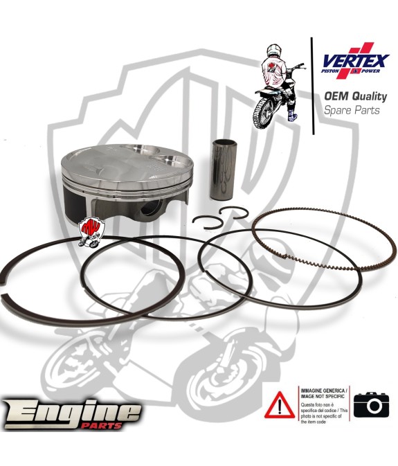 Pistone Completo Vertex BETAMOTOR RR 350 4T 2016-23 mm 87,96