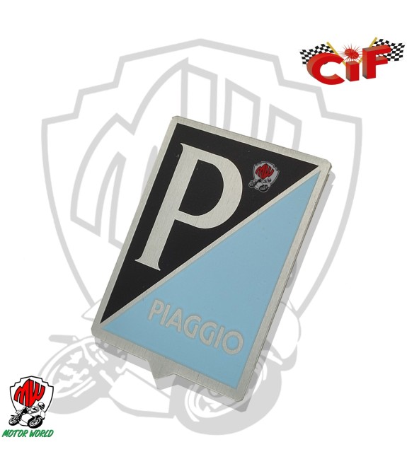 Scudetto targhetta fregio scudo anteriore mascherina Piaggio Vespa 125 VNA1 2T