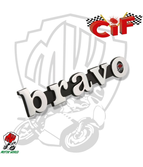 TARGHETTA "BRAVO" PER FIANCATINE LATERALI