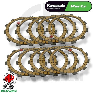 KIT 10 DISCHI FRIZIONE ORIGINALI KAWASAKI NINJA ZX-10R 1000 2024