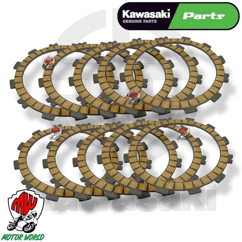 KIT 10 DISCHI FRIZIONE ORIGINALI KAWASAKI NINJA ZX-10R 1000 2024