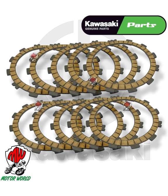 KIT 10 DISCHI FRIZIONE ORIGINALI KAWASAKI NINJA ZX-10R 1000 2024