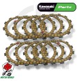 KIT 10 DISCHI FRIZIONE ORIGINALI KAWASAKI NINJA ZX-10R 1000 2024