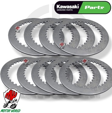 KIT 9 DISCHI FRIZIONE ORIGINALI KAWASAKI NINJA ZX-10R 1000  2024