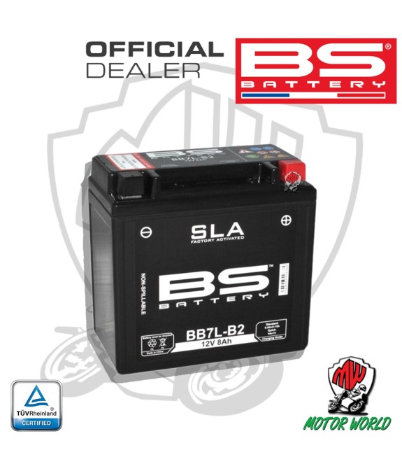 BATTERIA BS SLA BB7L-B2 TGB F409 125 2001 2002 2003 2004 2005