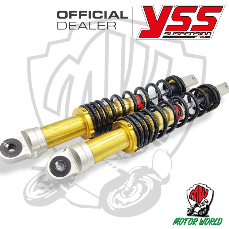 COPPIA AMMORTIZZATORI YSS REGOLABILI A GAS YAMAHA XQ MAXSTER 150 2001 2002