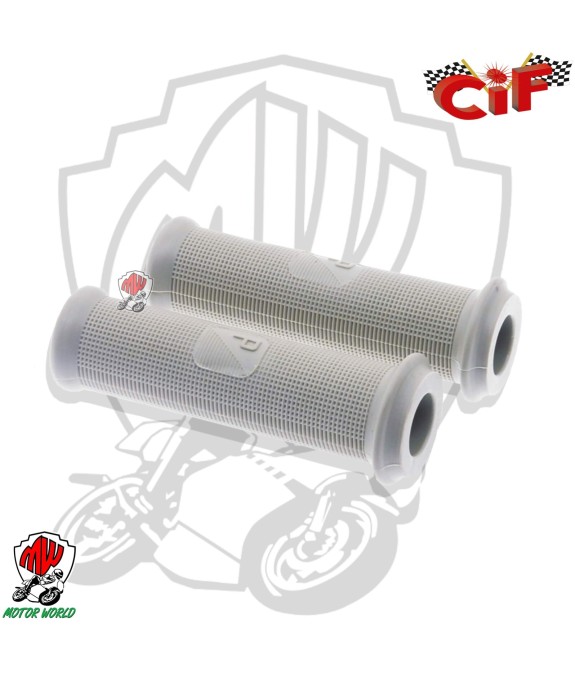 COPPIA MANOPOLE GRIGIE PIAGGIO VESPA 180 SS