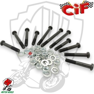 Kit Viti Motore Bulloneria Completa M7 Piaggio Ape 50 FL / FL2 50 2T 1989