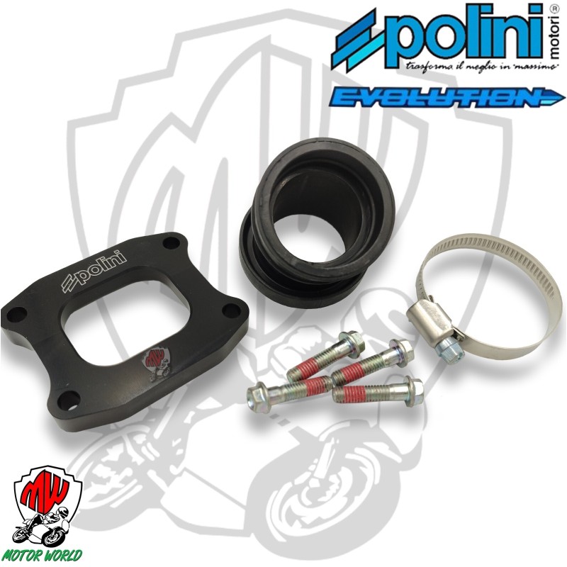 COLLETTORE ASPIRAZIONE POLINI EVO D.38 PIAGGIO ZIP 50 2T SP H2O