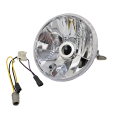 FARO FANALE ANTERIORE IN PLASTICA ORIGINALE ALOGENO VESPA 125 150 200 PX A DISCO