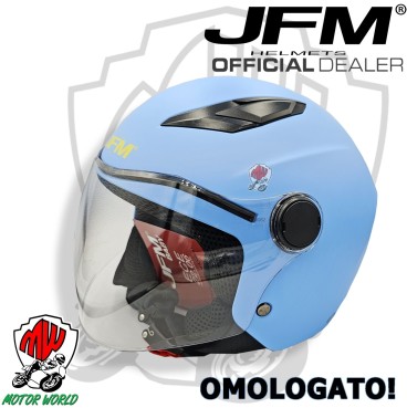 CASCO HELMET JET BIMBO DEMI-JET PER MOTO E SCOOTER
