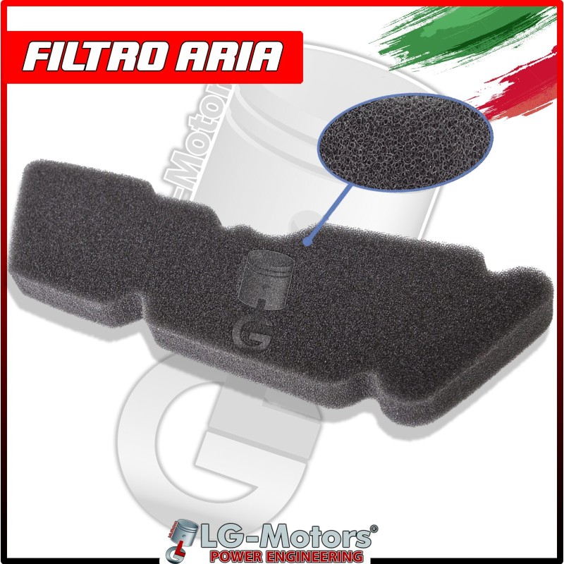 FILTRO ARIA SPUGNA PIAGGIO NRG MC3 50 2001 2002 2003 2004