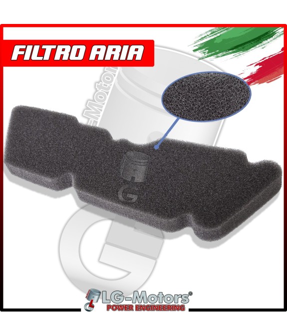 FILTRO ARIA SPUGNA PIAGGIO NRG MC3 50 2001 2002 2003 2004