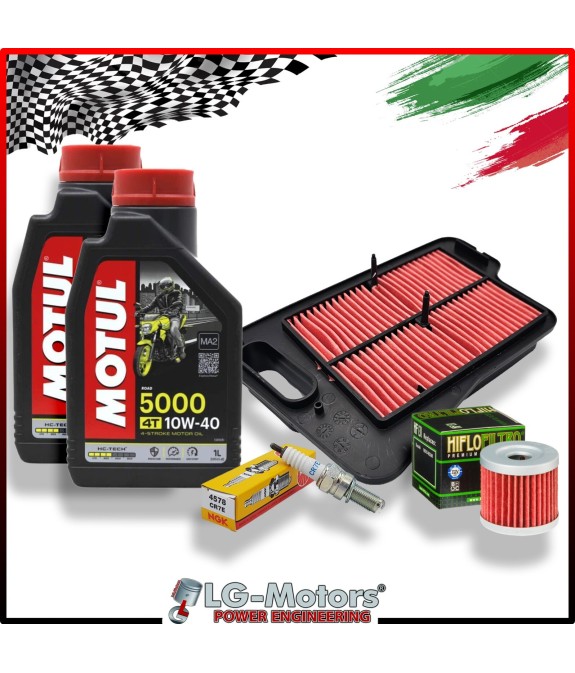 KIT TAGLIANDO MOTUL FILTRO OLIO ARIA CANDELA SUZUKI AN BURGMAN 400 2016
