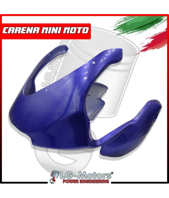 CUPOLINO ANTERIORE MINIMOTO CINESE 4 CAVALLI COLORE BLU