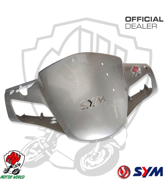Carena anteriore copri manubrio colore grigio per Sym HD 125 200