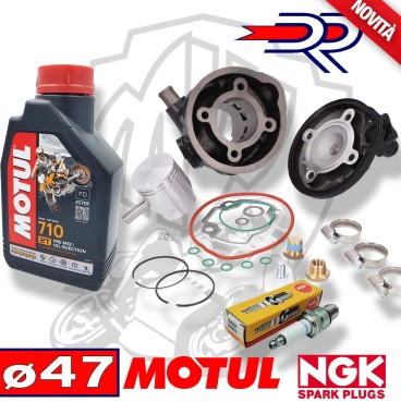 KIT GRUPPO TERMICO CILINDRO DR OLIO MOTUL 710 CANDELA YAMAHA JOG R LC 2002 2015