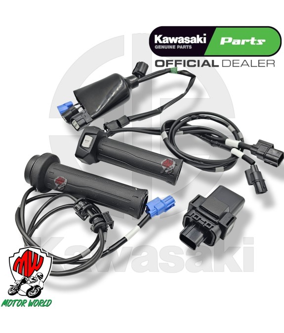 MANOPOLE RISCALDATE ORIGINALI OEM KAWASAKI VERSYS 650 2022 2023 2024