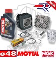 KIT GRUPPO TERMICO CILINDRO DR AC OLIO MOTUL 710 CANDELA PIAGGIO ZIP NRG STALKER